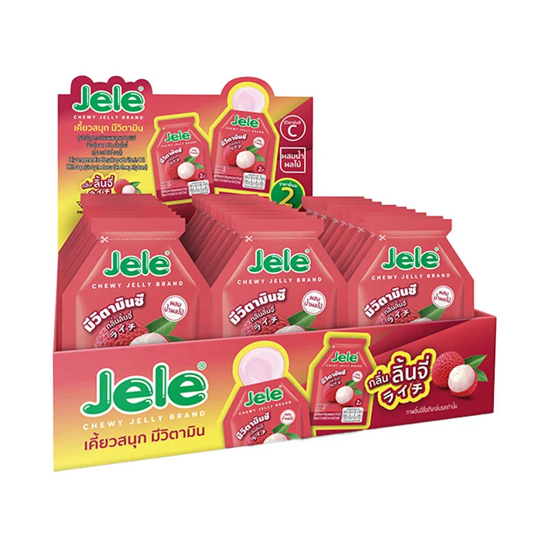 JELE CHEWY JELLY LYCHEE 18g x30