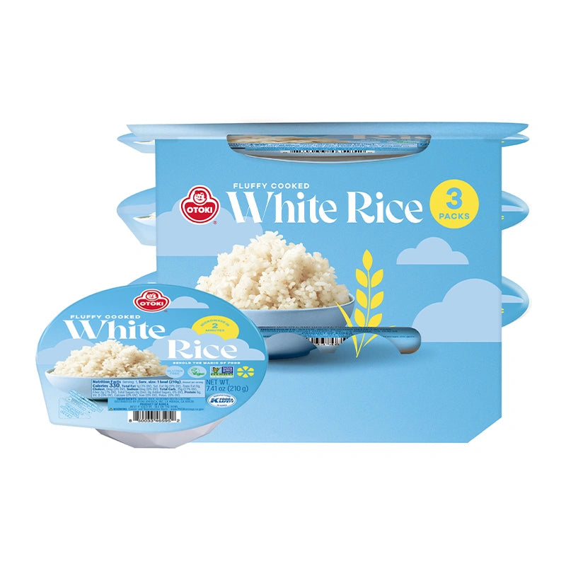 Otoki Cooked White Rice 210g x3