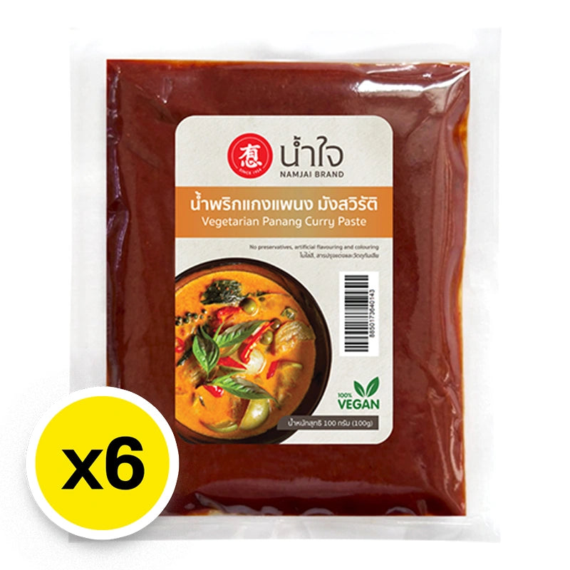 Namjai Panang Curry Paste 100g x6