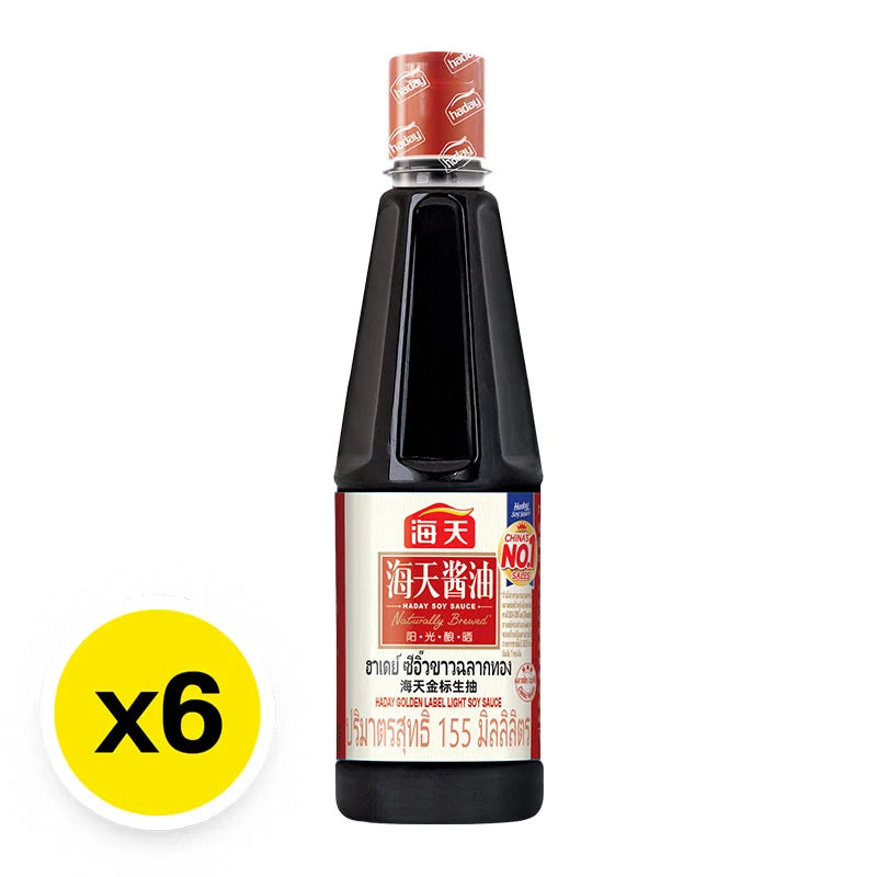 Haday Golden Soy Sauce 155ml x6