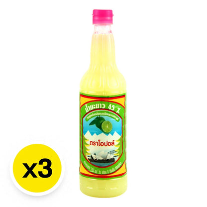 Opal Lemon Juice 45% 750ml x3