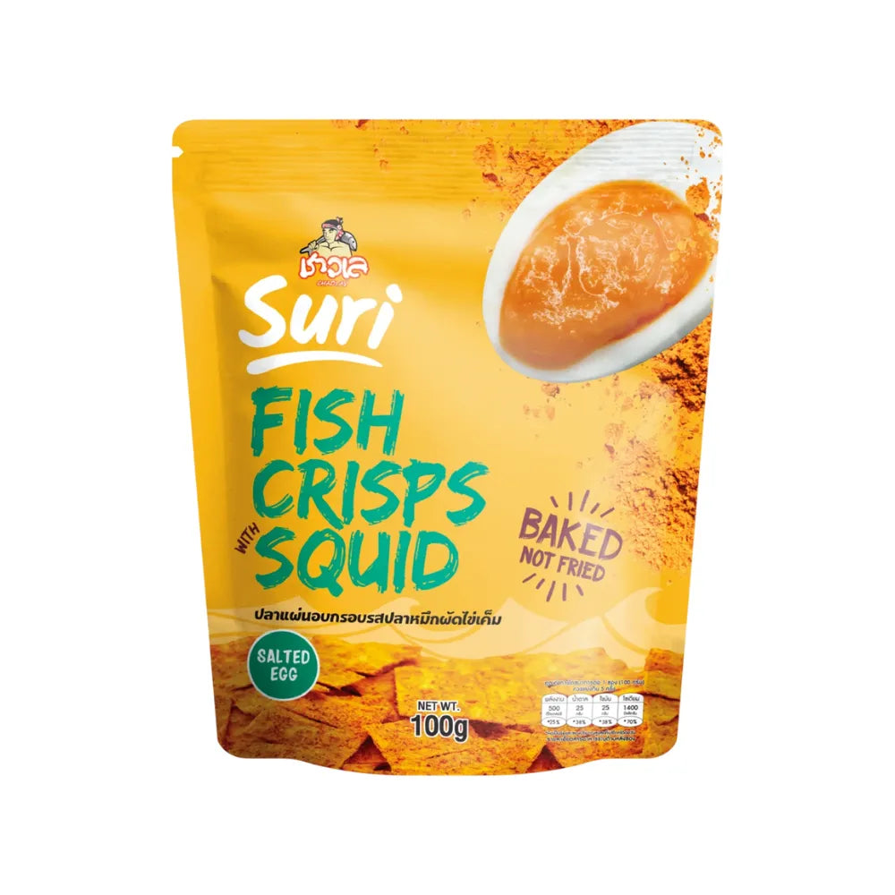 Chaolay Fish Crisps With Squid 100g x6