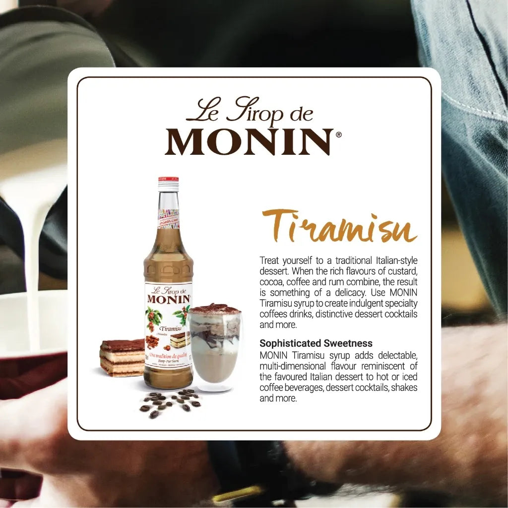 Monin Tiramisu Syrup 700ml