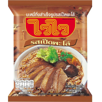 Waiwai Instant Noodles Duck In Soy Sauce Flavor 60g