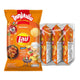 Lay's Rock Potato Chips BBQ flavor in a 75g bag, featuring crispy chips with smoky barbecue seasoning.