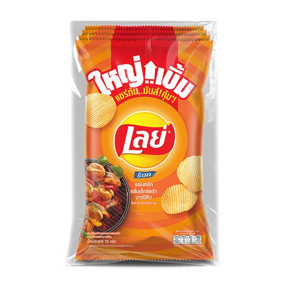 Lay's Rock Potato Chips BBQ 75g x4