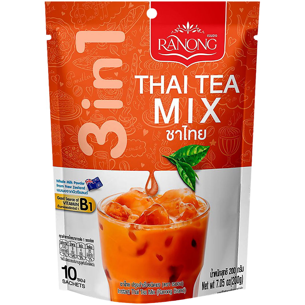 Ranong Tea Thai Tea Mix 3in1