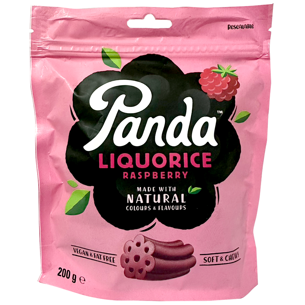 Panda Liquorice Raspberry