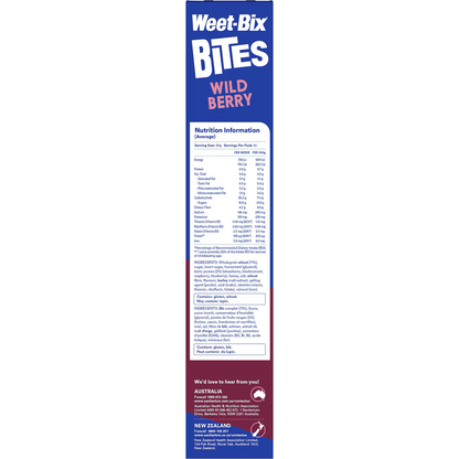 Sanitarium Weet Bix Bites Wild Berry Breakfast Cereal