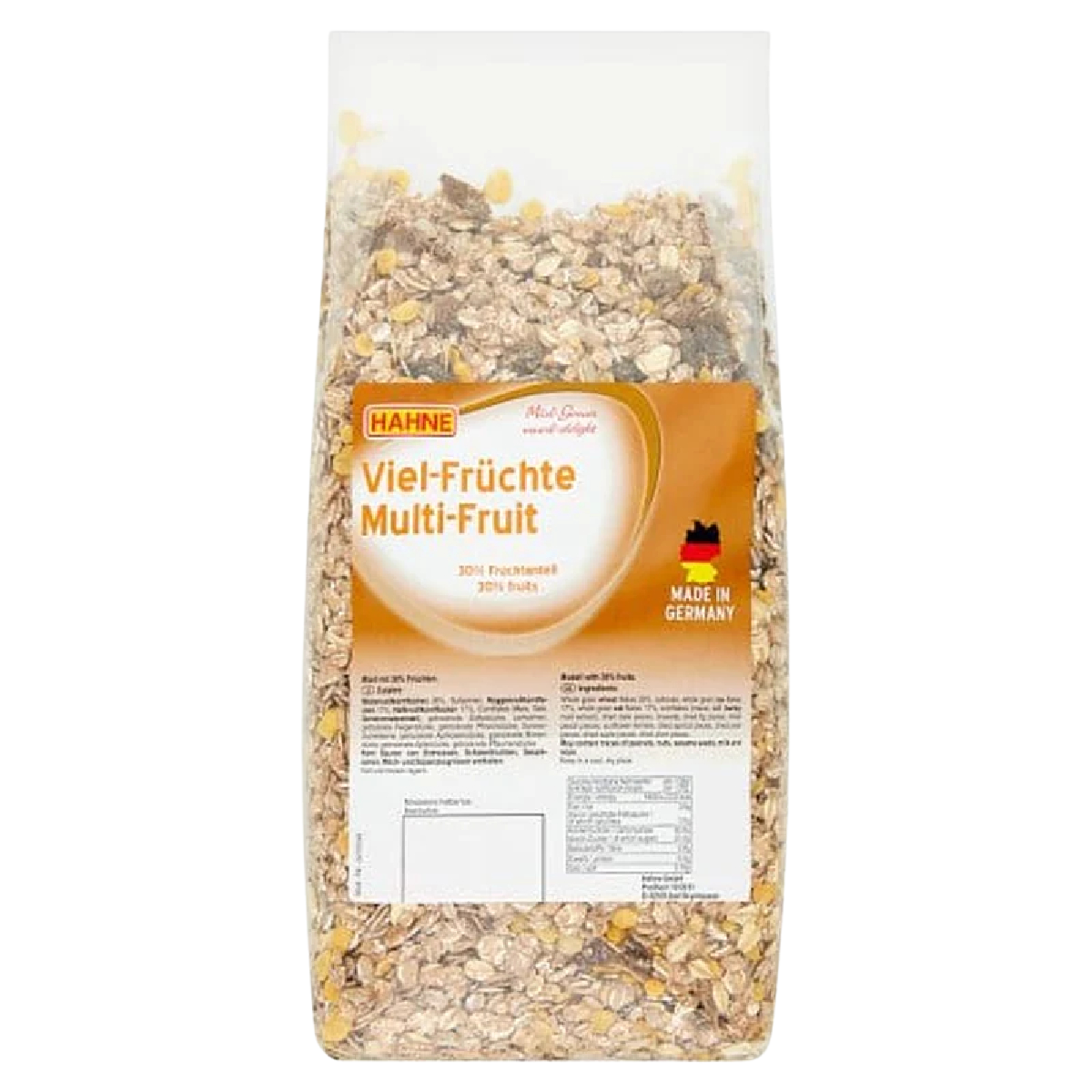 Hahne Fruit Muesli No Sugar