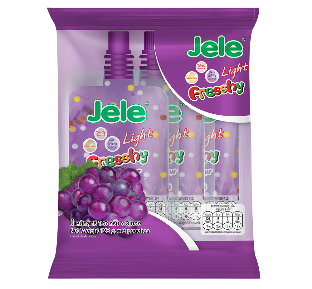 Jele Light Fresshy Grape Flavour