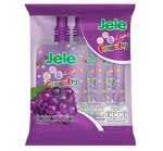 Jele Light Fresshy Grape Flavour confectionery snack in colorful packaging featuring purple grapes and vibrant design.