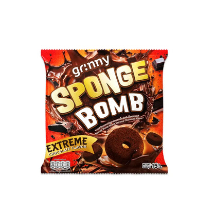 Grinny Sponge Bomb Snack Extreme Chocolate Flavor 15g x12