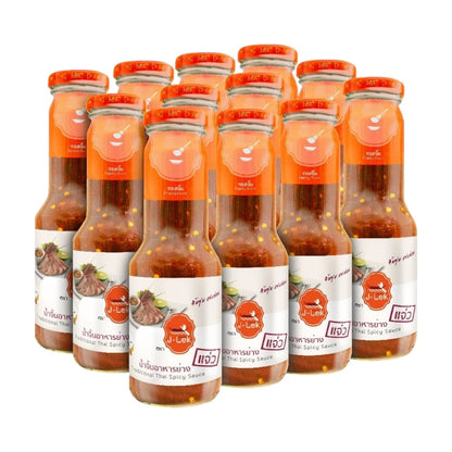J-lek Jae Lek Grilled Food Dipping Sauce Glass Bottle