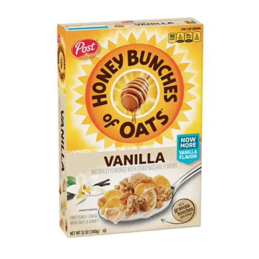 Post Honey Bunches Of Oats Vanilla 340g