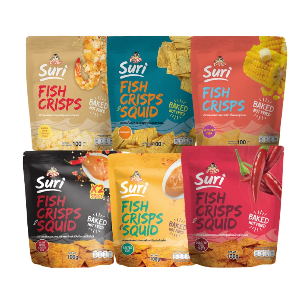 CHAOLAY Mix Fish Crisps 100g