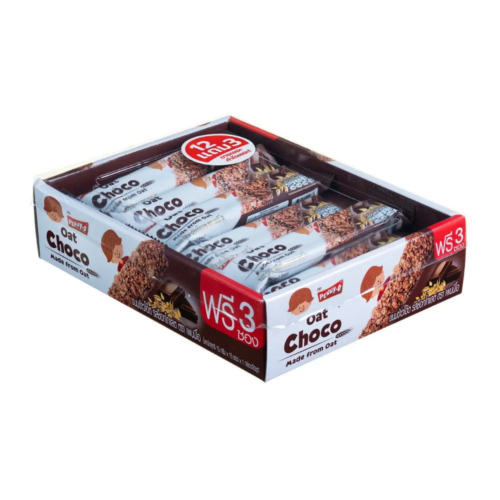 Pennyo Oatmeal Snacks Whole Chocolate Flavor 15g x24