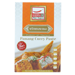 Mae Supen Panang Curry Paste in a jar, Thai-style grocery product with red and yellow label, ready for cooking flavorful curry