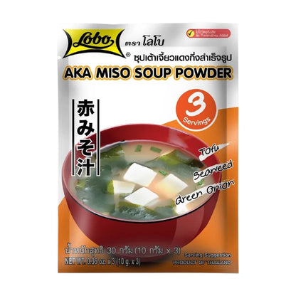 Lobo Instant Red Bean Paste Soup 30g