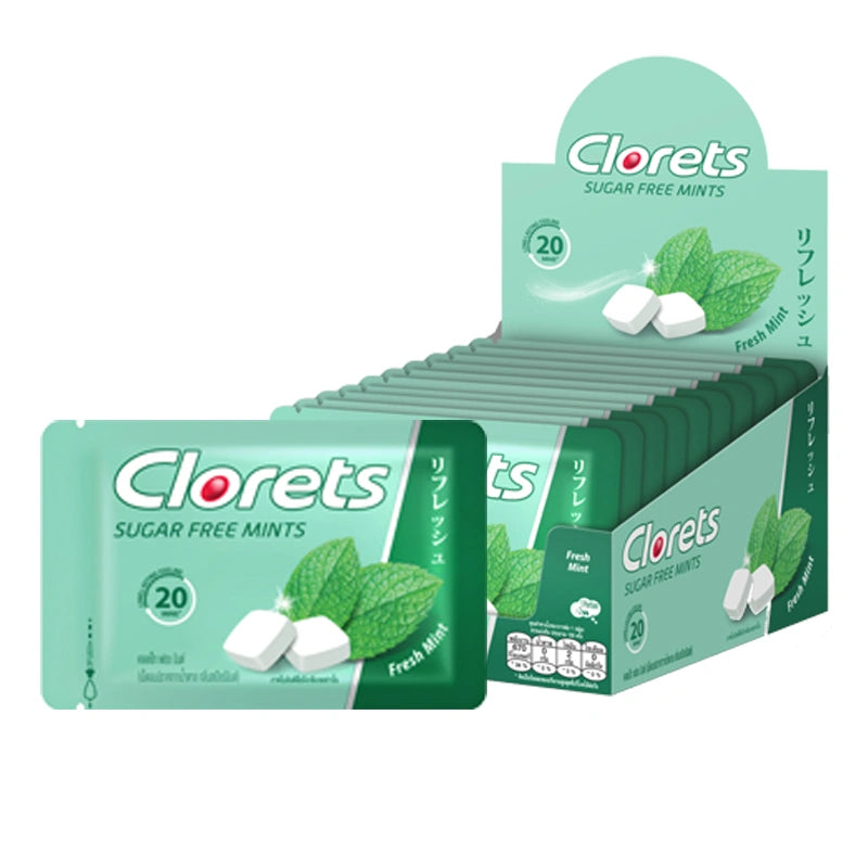 CLORETS Candy Fresh Mint 15.4g x10