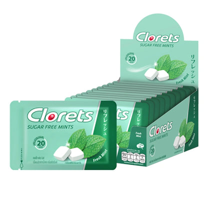 CLORETS Candy Fresh Mint 15.4g x10