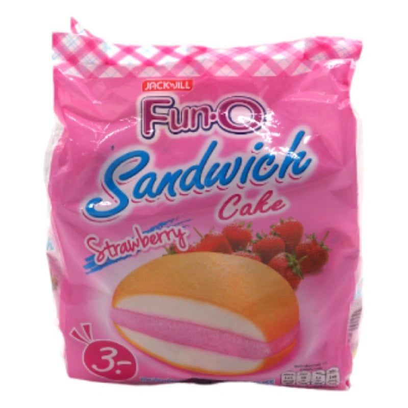 Fun-o Sandwich Cake Strawberry 13g x12
