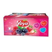 YO Love Berry Gelatin Jelly Heat Shape 18g x12