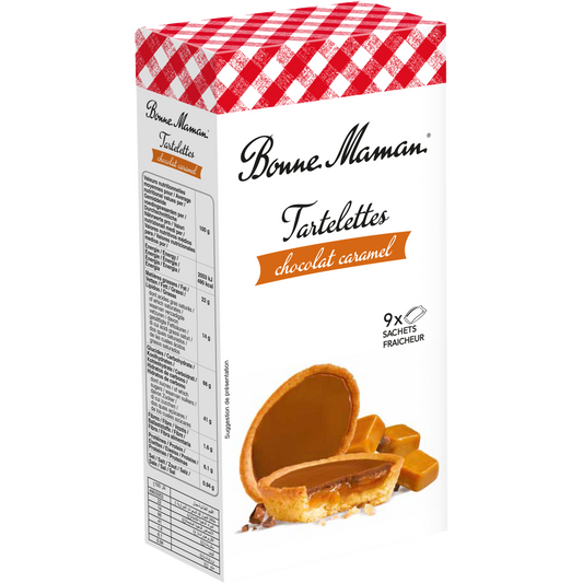 Bonne Maman Chocolate Caramel Tartlets