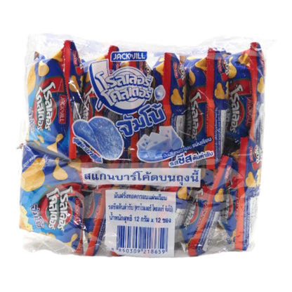 Roller Coaster Flat Chips Jumbo Cheese 15g x12