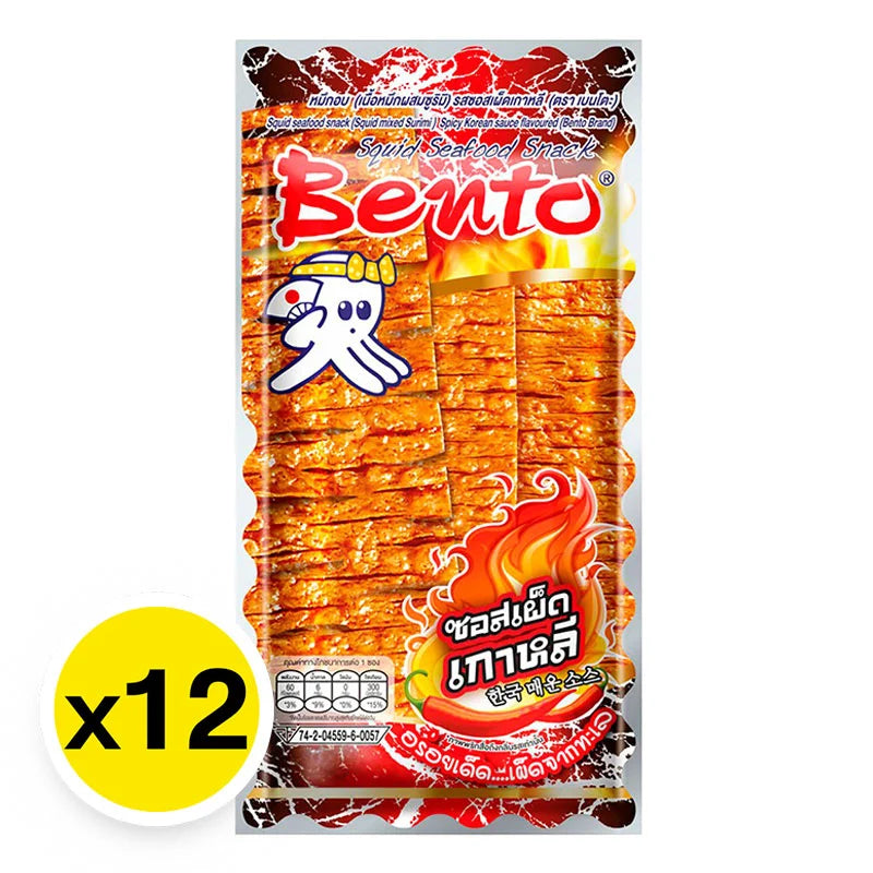 Bento Squid Seafood Snack Korean Spicy Sauce 4g