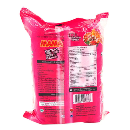 Mama Instant Noodles Yentafo Tom Yum Mohfai Flavour 60g x10