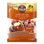 Tulip Cocoa Standard grocery product packaging featuring a chocolate drink mix in a colorful box.