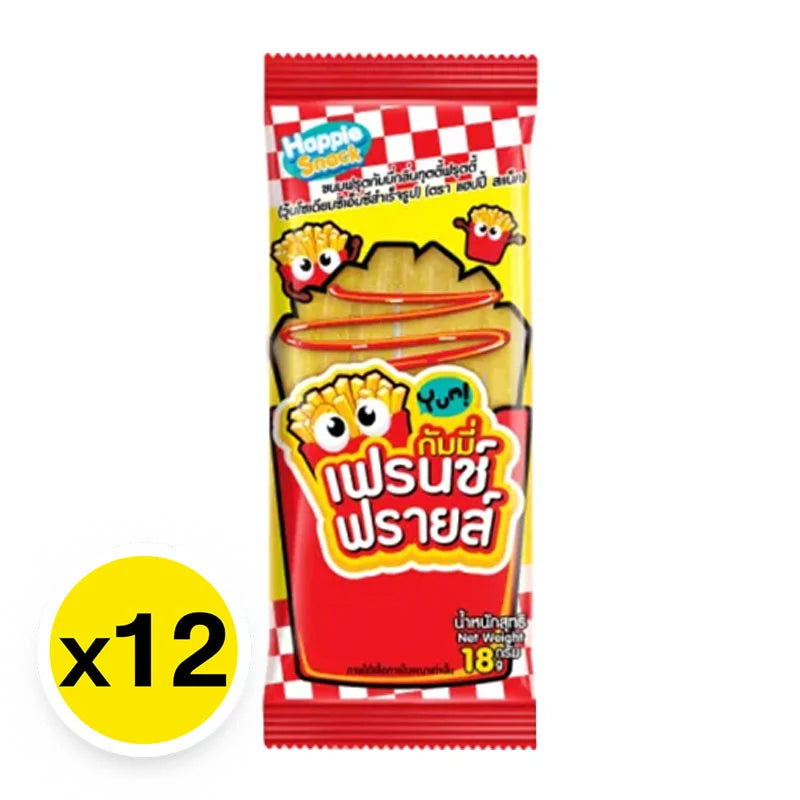 Happie Snack Fruit Gummy 18g x12