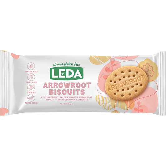 Leda Arrowroot Biscuits Gluten Free