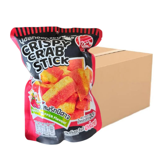 O-YUA Crispy Crab Stick Ghost Pepper Flavor (whole Carton 36