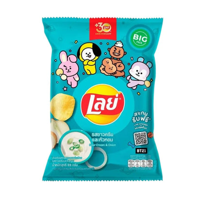 Lays Classic Sour Cream & Onion 69g x12