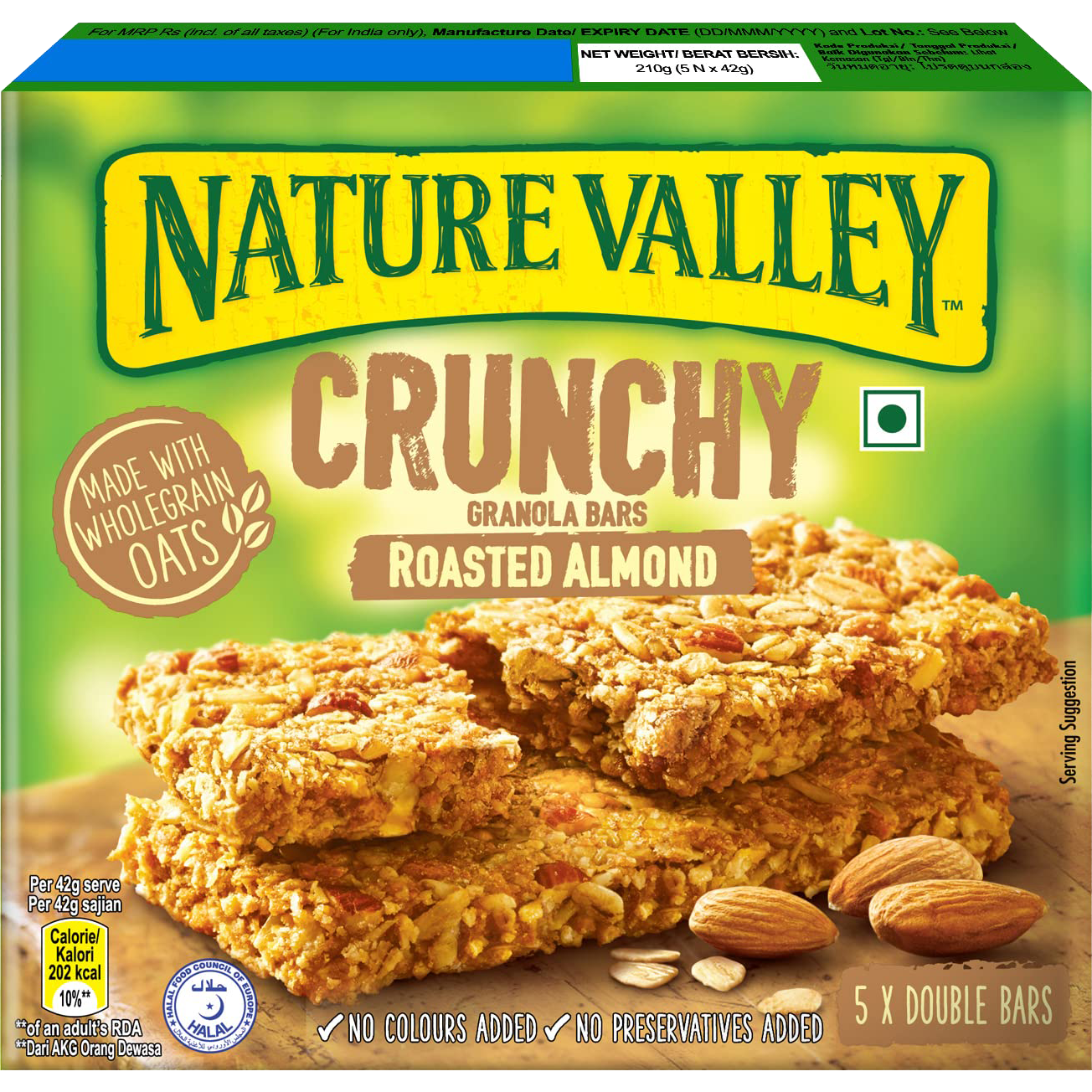 Nature Valley Roasted Almond Crunchy Granola Bars