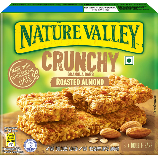 Nature Valley Roasted Almond Crunchy Granola Bars