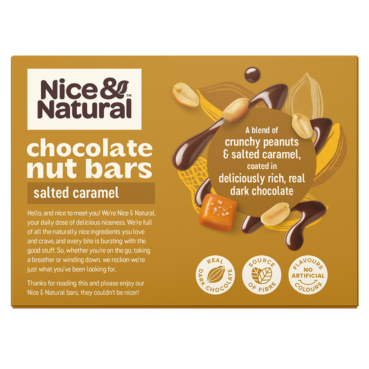 Nice & Natural Nut Bar Salted Caramel