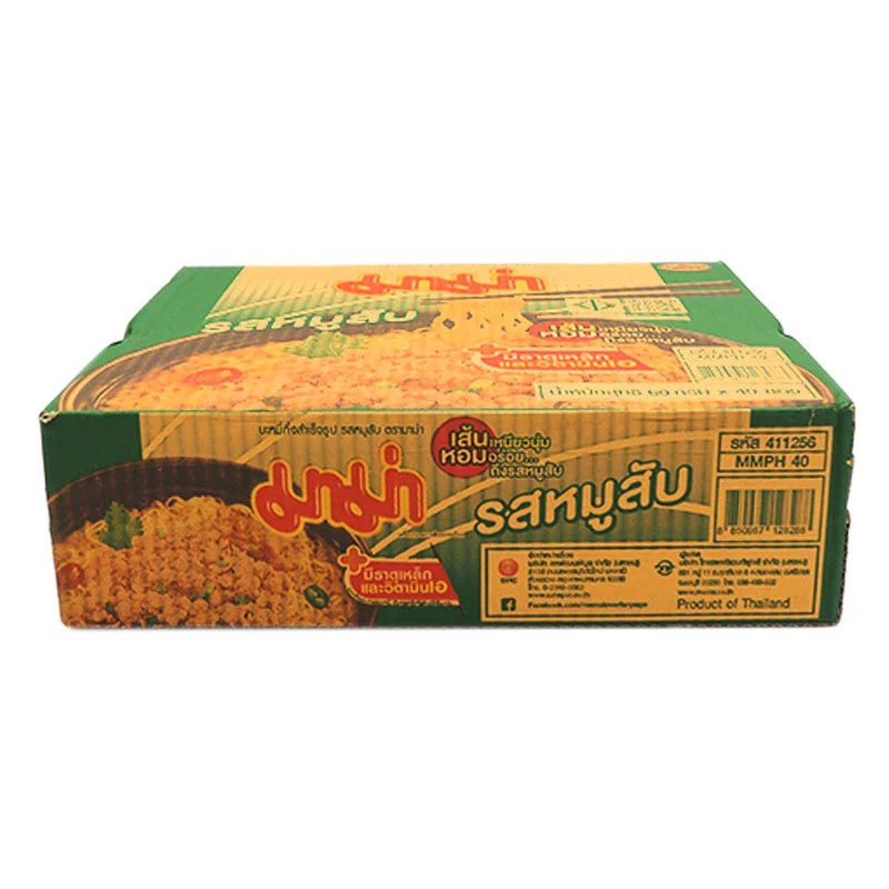 Mama Instant Noodles Minced Pork 60g x40