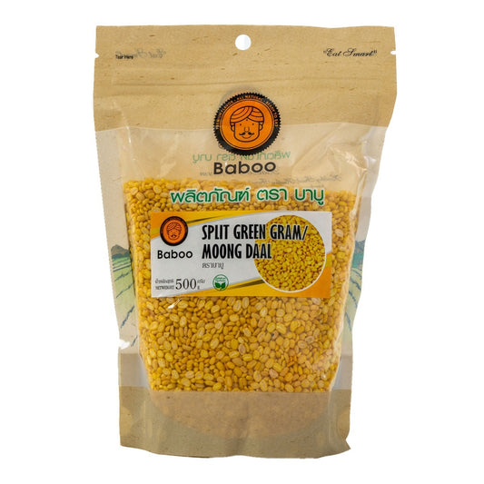 Baboo Organic Split Green Gram (Moong Daal)