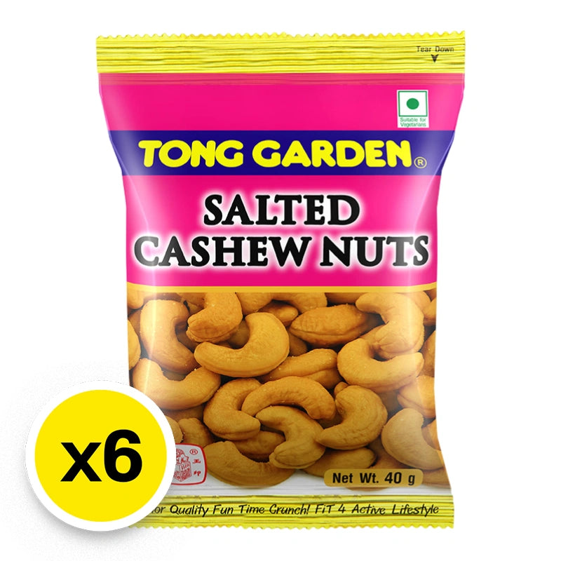 Tong Garden Cashew Nut 40g x6