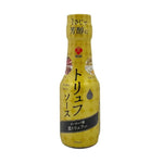 Morita Truffle Soy Sauce 100ml bottle, Japanese dry grocery product with dark liquid and label, used for culinary flavoring.