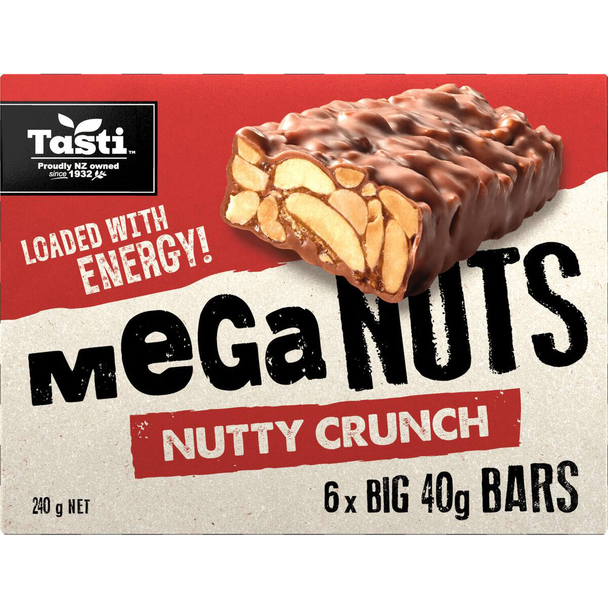 Tasti Mega Nuts Nutty Crunch Bars
