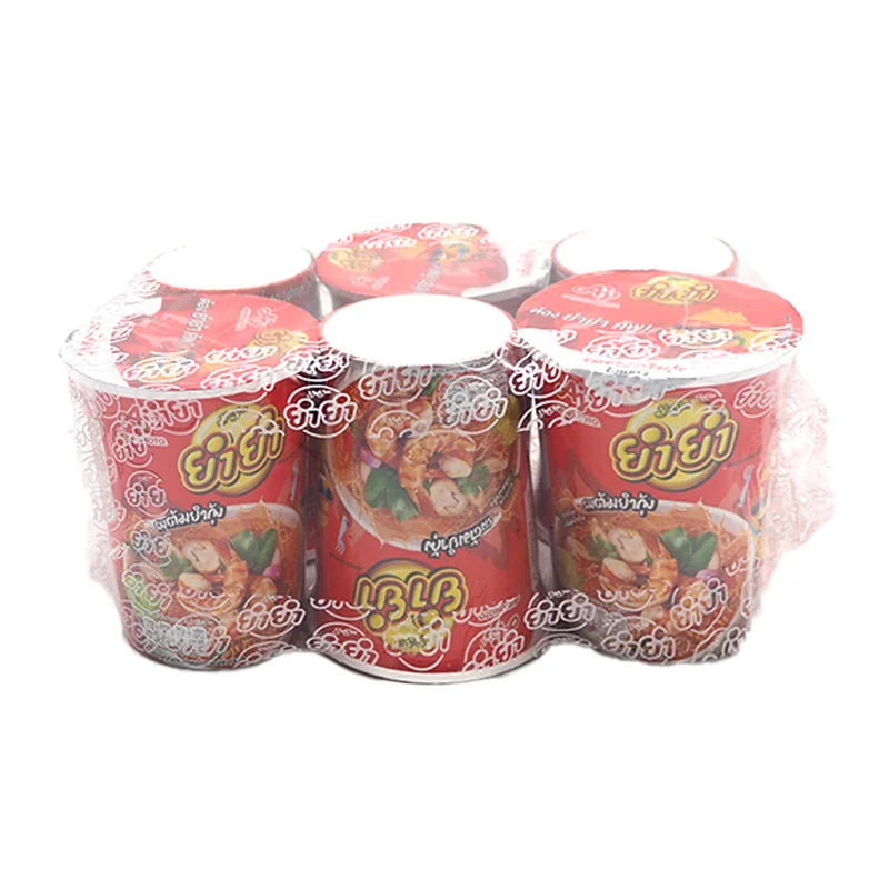 Yumyum Cup Instant Noodle Tom Yum Kung Flavor 60g x6
