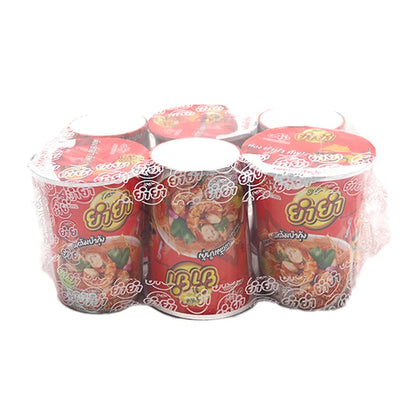 Yumyum Cup Instant Noodle Tom Yum Kung Flavor 60g x6