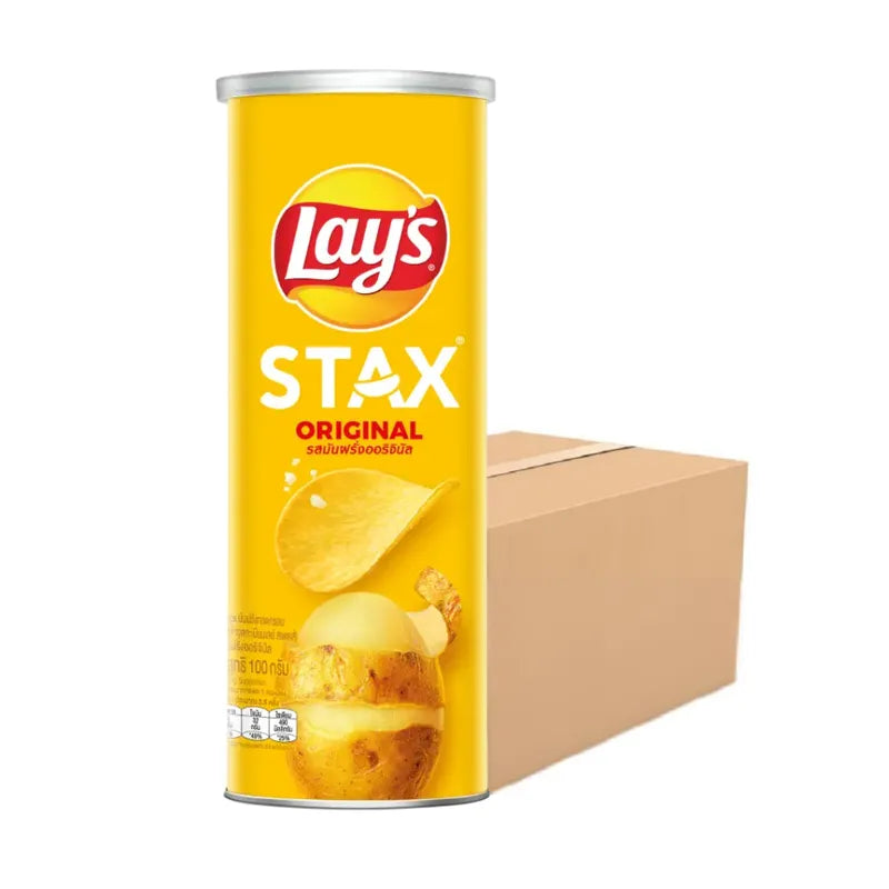 LAYS STAX ORIGINAL 100g x16