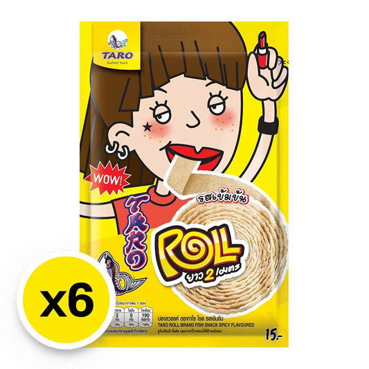 Taro Roll Fish Snack Spicy Hanging 13g
