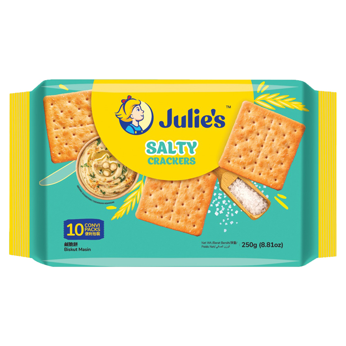 Julie's Salty Crackers