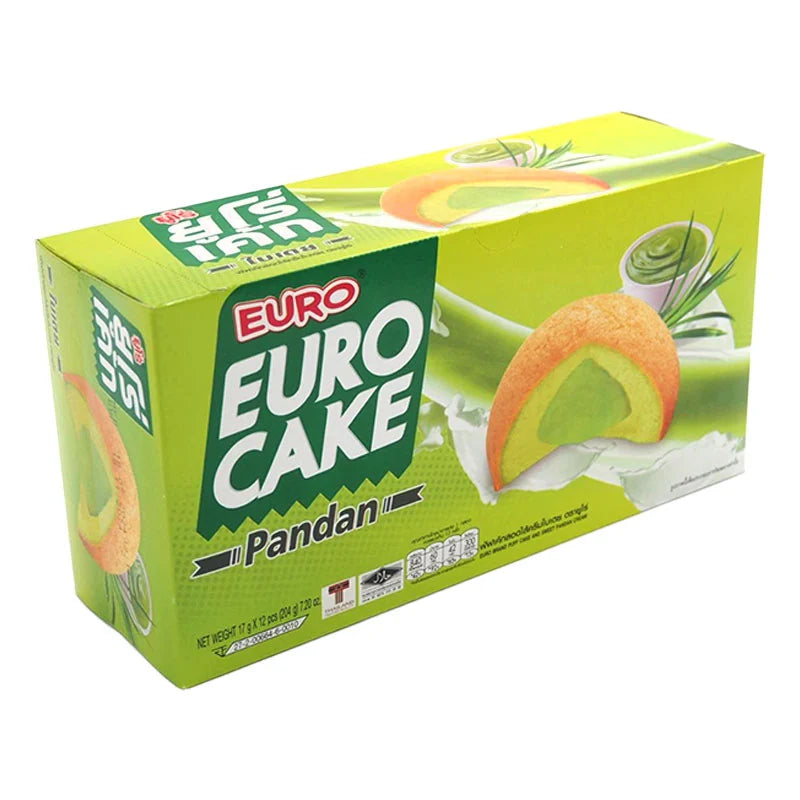 Euro Cake Pandan 17g x12